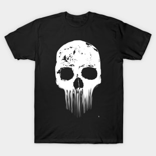 White skull , octopus style T-Shirt